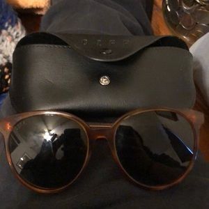 Diff eyewear oversized polarized sunglasses